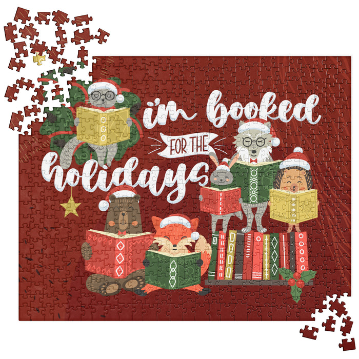 Booked for the Holidays Jigsaw Puzzle