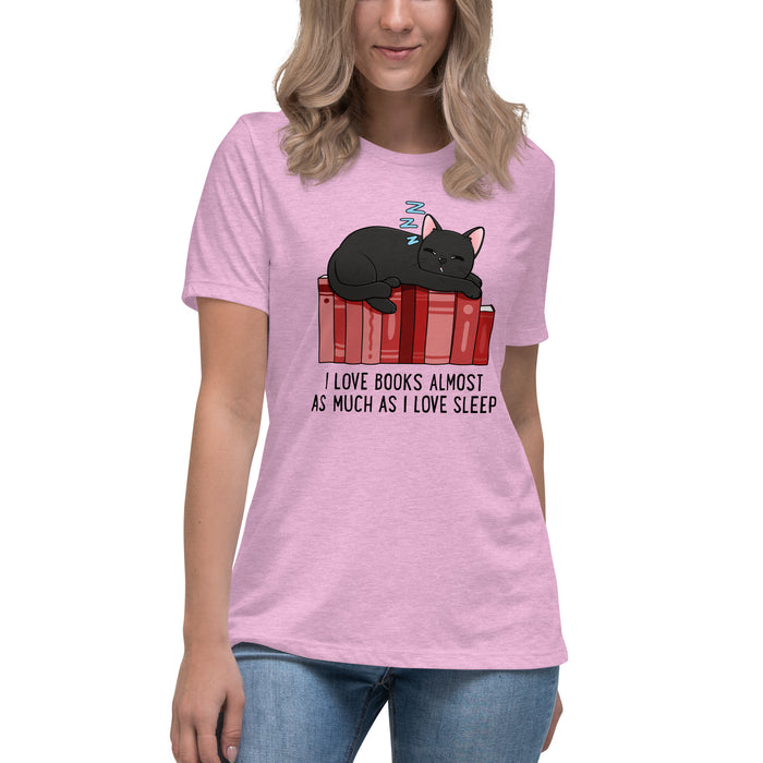 Love Books & Sleep Kitten T-Shirt