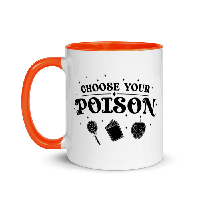Orange & Black Poison Mug