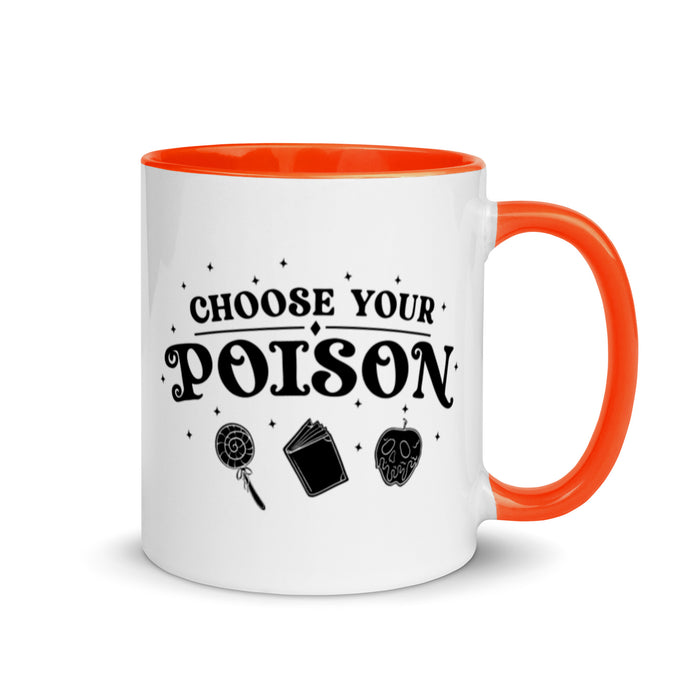 Orange & Black Poison Mug