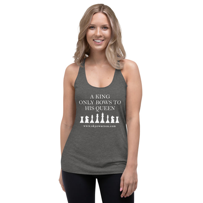 A King Only Bows Racerback Tank
